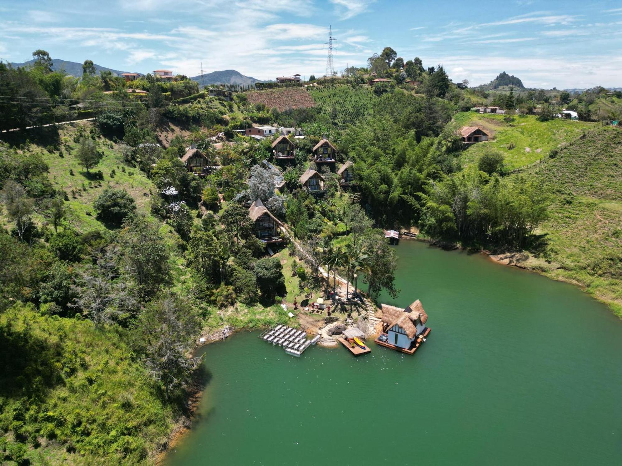 Ibuku Hotel Guatape - Chalets Exteriér fotografie