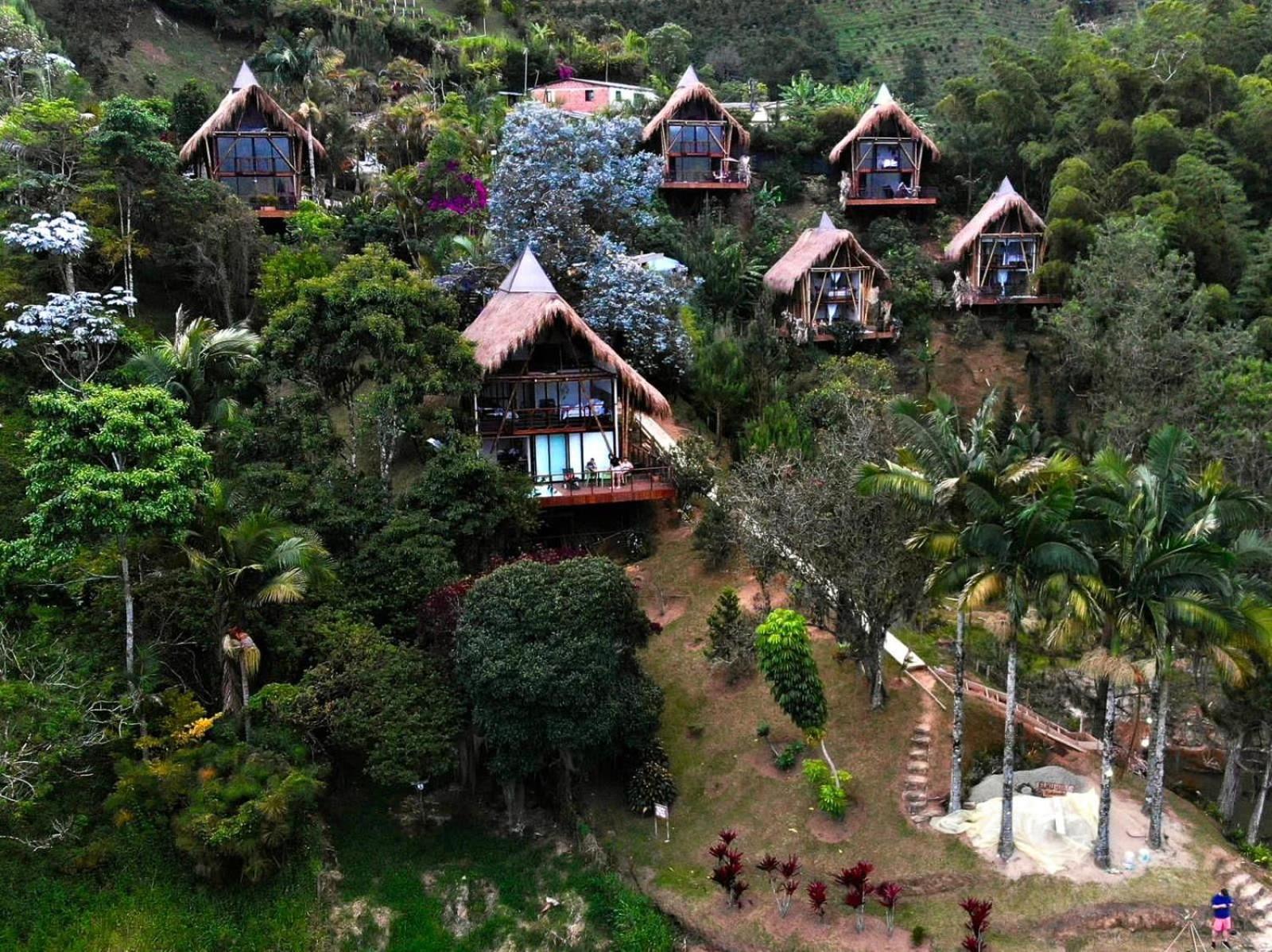 Ibuku Hotel Guatape - Chalets Exteriér fotografie