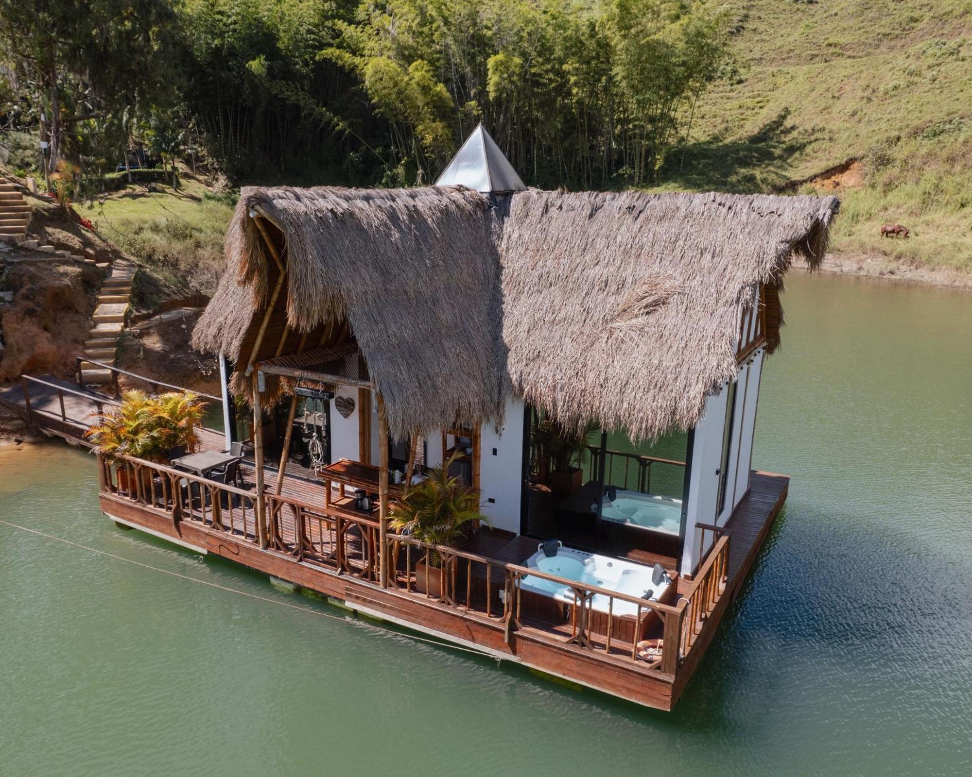 Ibuku Hotel Guatape - Chalets Exteriér fotografie